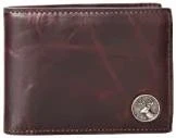 Weber's Leathers Men's Wildlife Billfold, Dark Chocolate, One-Size