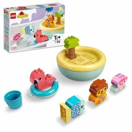 Bath Time Fun: Floating Animal Island