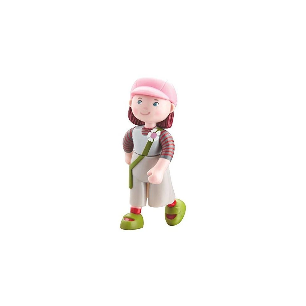 Little Friends Elise 4" Bendy Dollhouse Toy Figure With Pink Hat