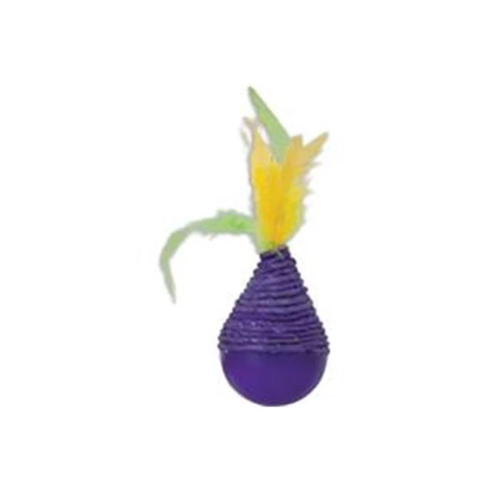 Jackson Galaxy Natural Big Bobbler Cat Toy - Assorted Colors