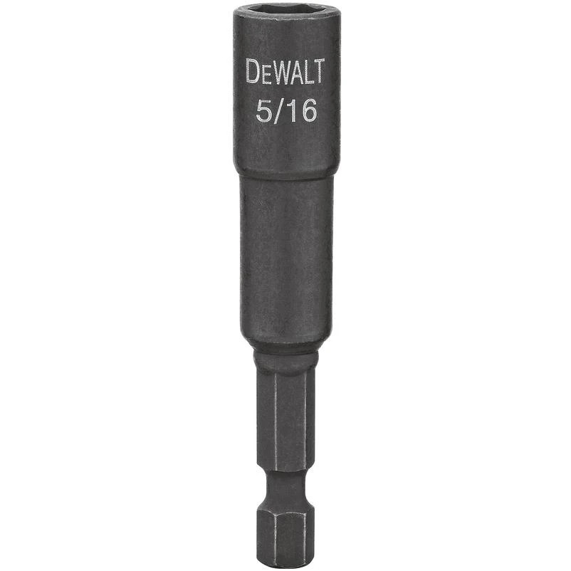 DEWALT Impact‑Ready DW2222IR Hex Nut Driver – 5/16‑in Drive, Compact 2‑9/16‑in Length