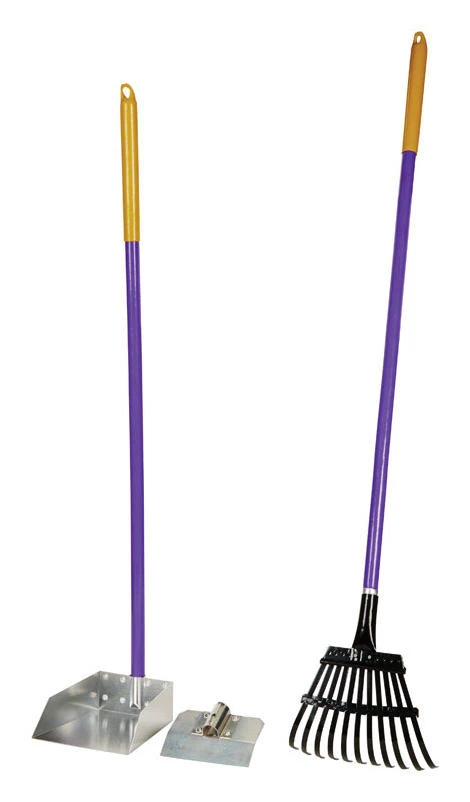 Boss Pet 51114 Aluminum Waste Removal Shovel – 8.5" Blade with Rubber Grip – Pack of 3