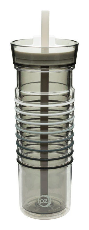 Zak Design 20 oz HydraTrak Ghost BPA Free Double Wall Tumbler