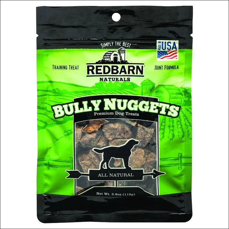 Redbarn Naturals Beef Bully Nuggets Grain Free Treats For Dogs 8.5 in. 31 1 PK