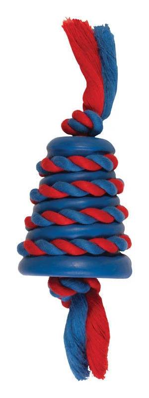 Chomper Assorted Mongoose Rubber Rope Tug and Toss Rubber Dug and Toss Medium