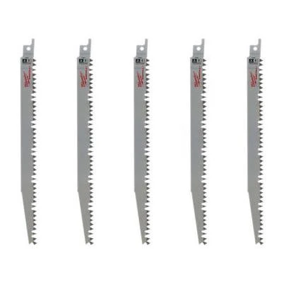 Sawzall Pruning Blades, 9-In., 5-Pk.