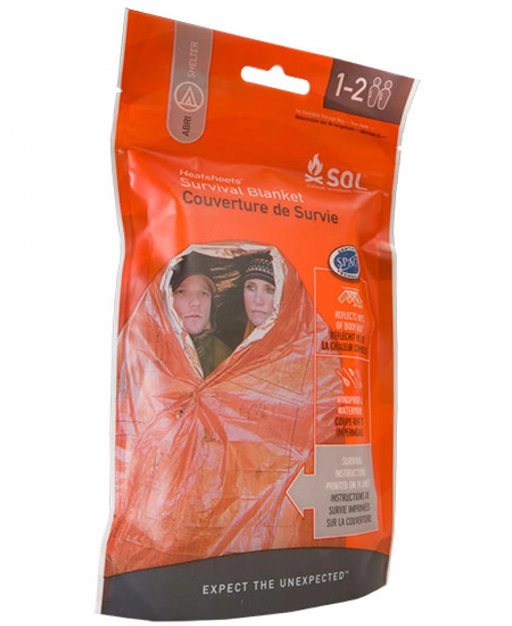 Sol Survival Blanket For Two Persons - Lightweight Emergency Gear