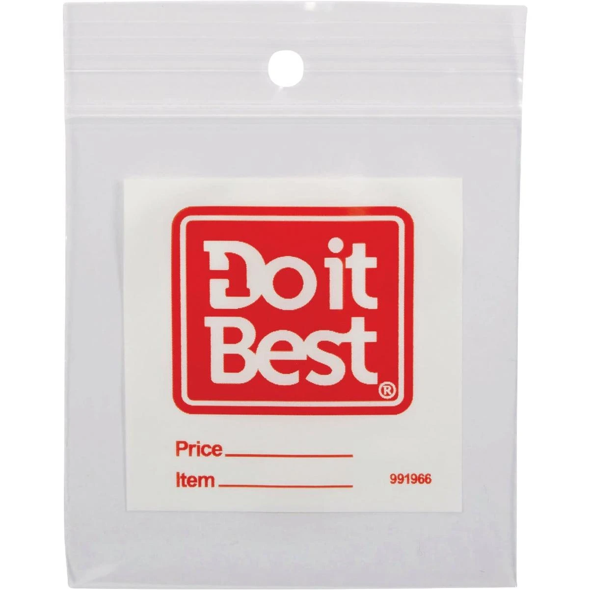 Do it Best 3 In. x 3 In. Zip Top Bag (50-Pack)