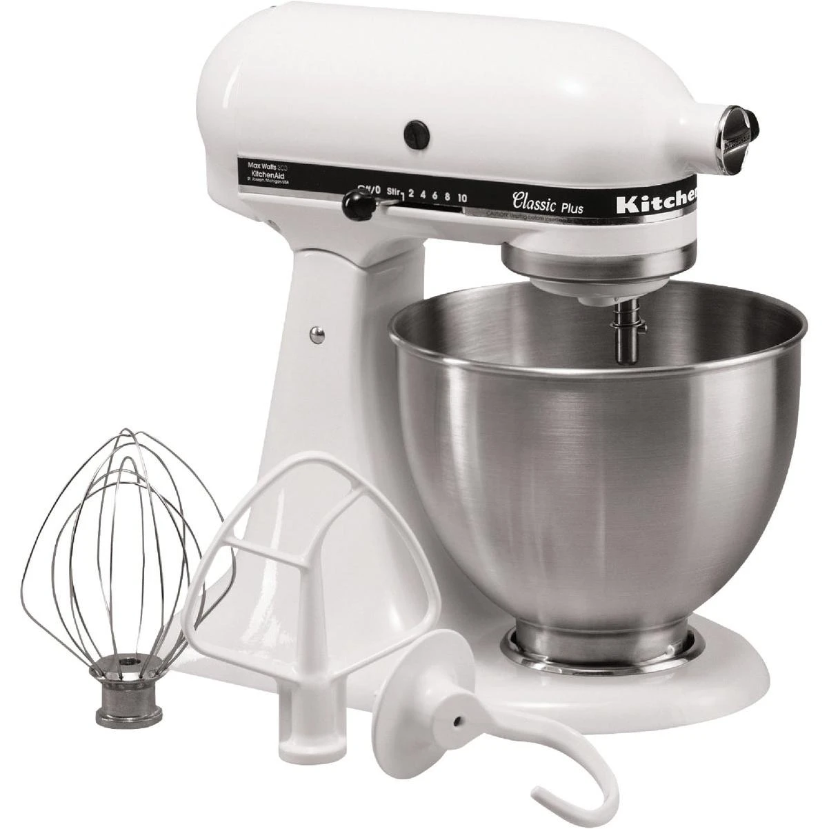 KitchenAid Classic  10-Speed White Stand Mixer