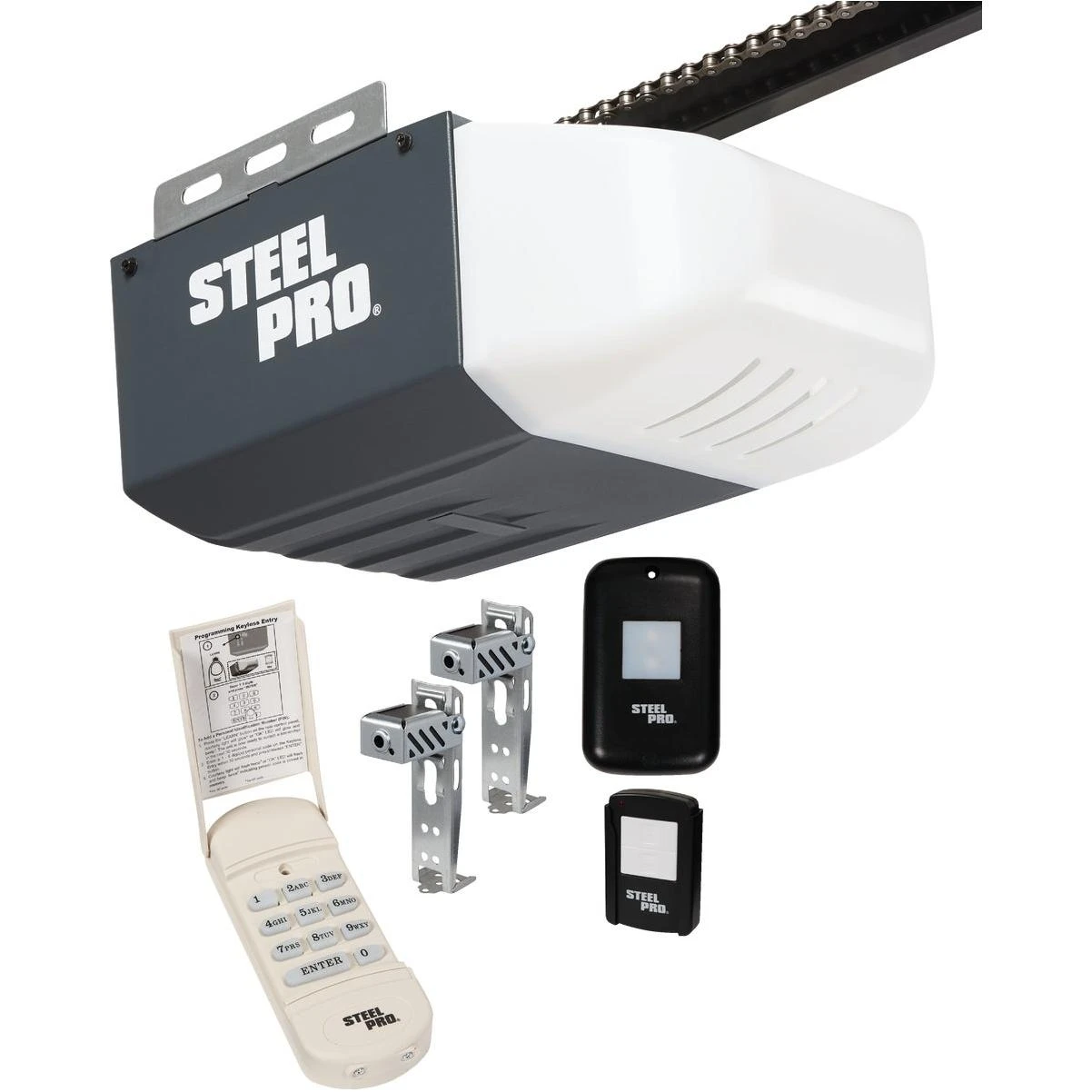 1/2 Horsepower Chain Drive Garage Door Opener Model Sp1100
