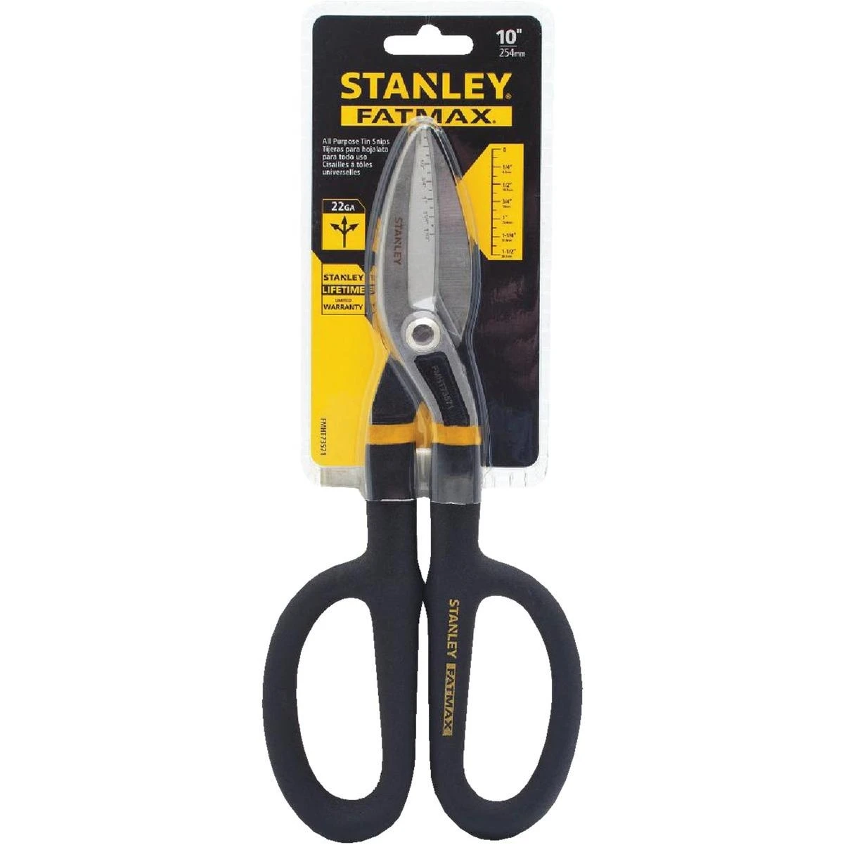 Maxsteel 14-556 10-inch Straight Pattern Snips For Precision Cutting
