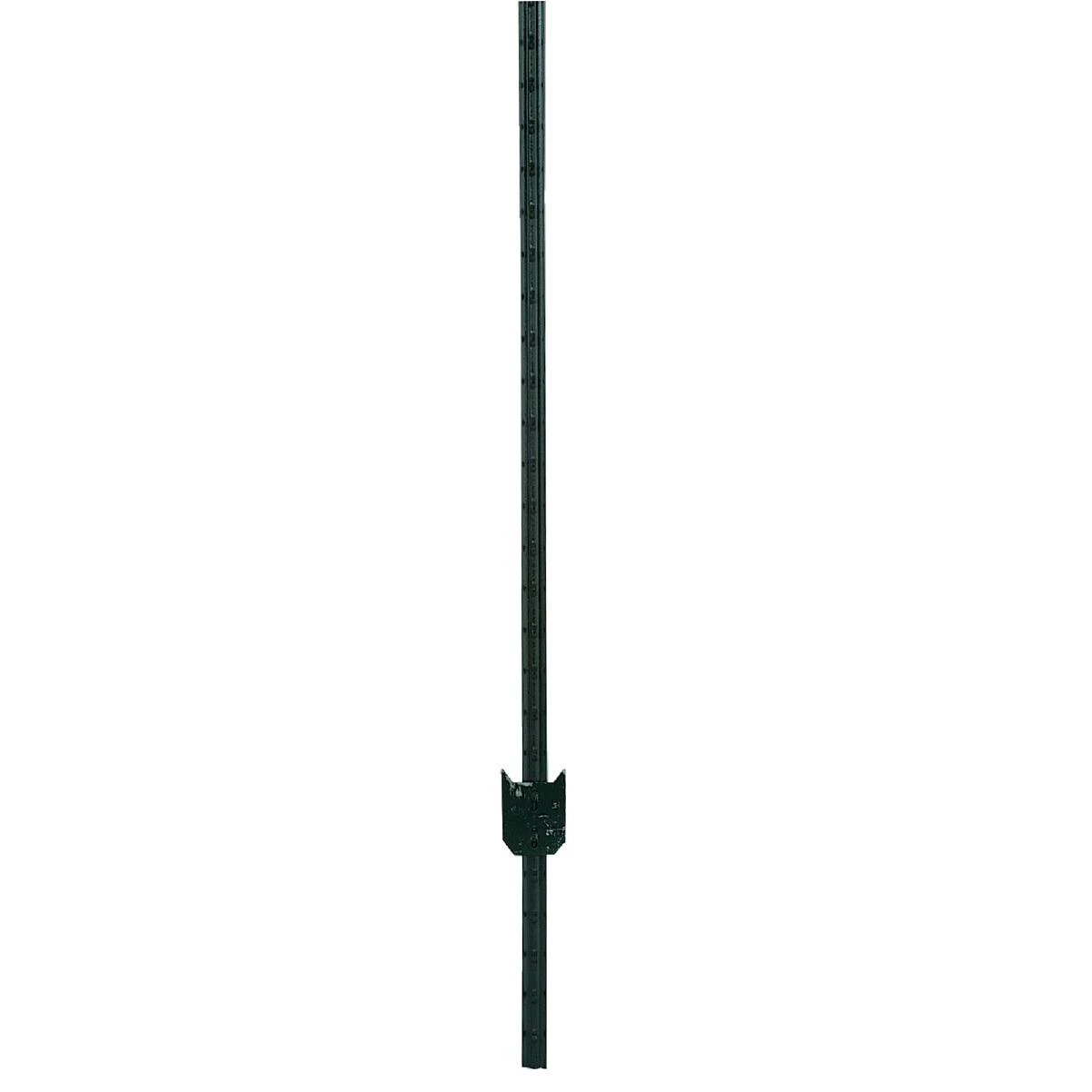 Studded T-Post, Green, 7 Ft. x 1-1/4 In.