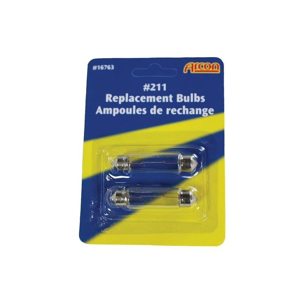 ARC-16763 No.211 Replacement Bulb, Carded Pack of 2