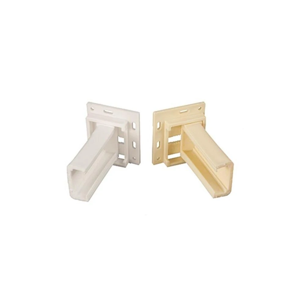 Rv Designer H305 White Small C Shaped Drawer Slide Socket Set