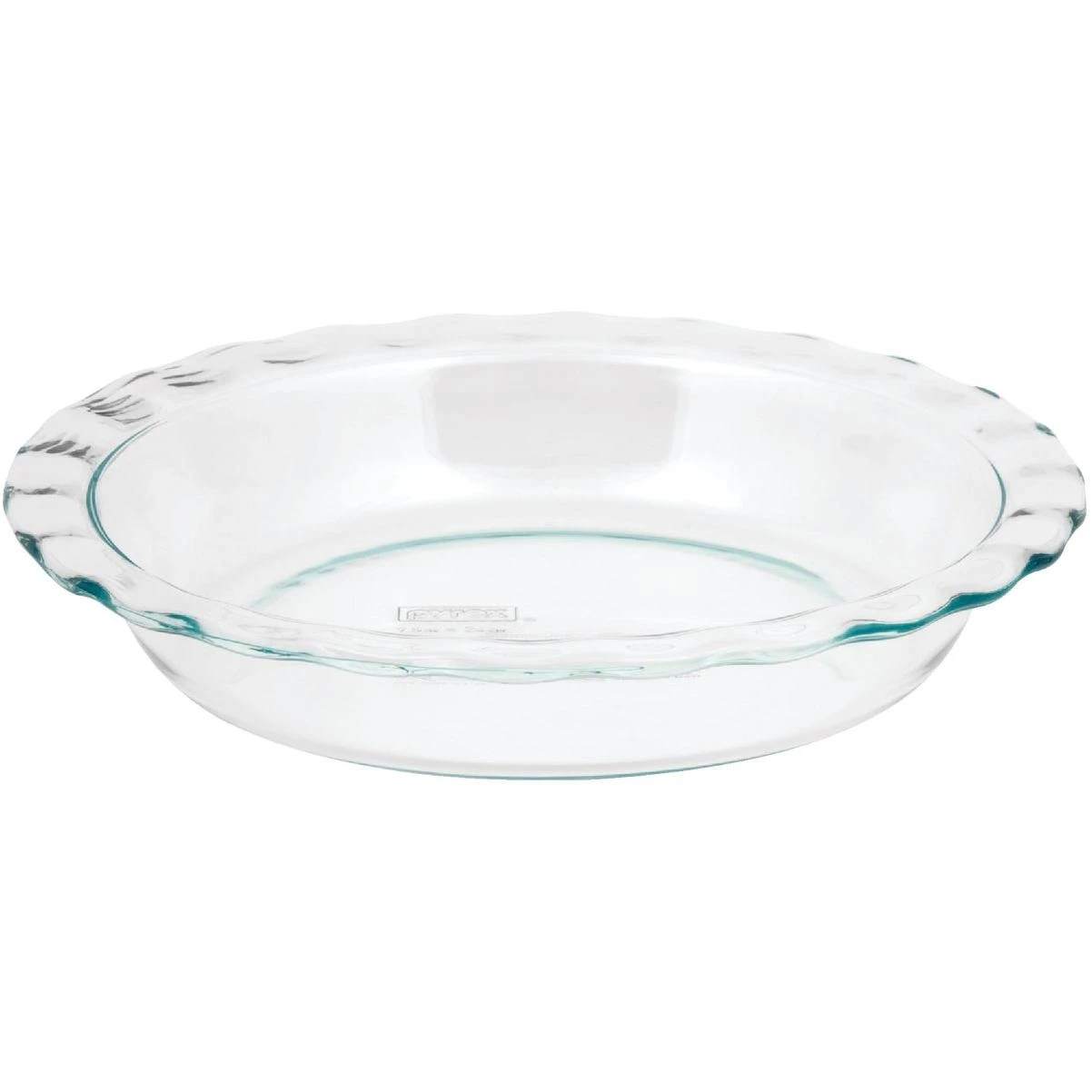Grip-rite 9.5 Inch Clear Pie Plate For Baking And Serving