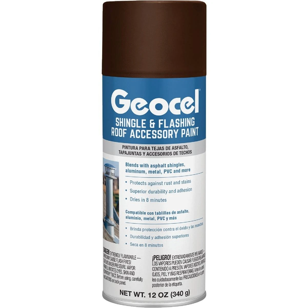 Brown Roof Paint Gc91104-6 For Shingle & Flashing Applications