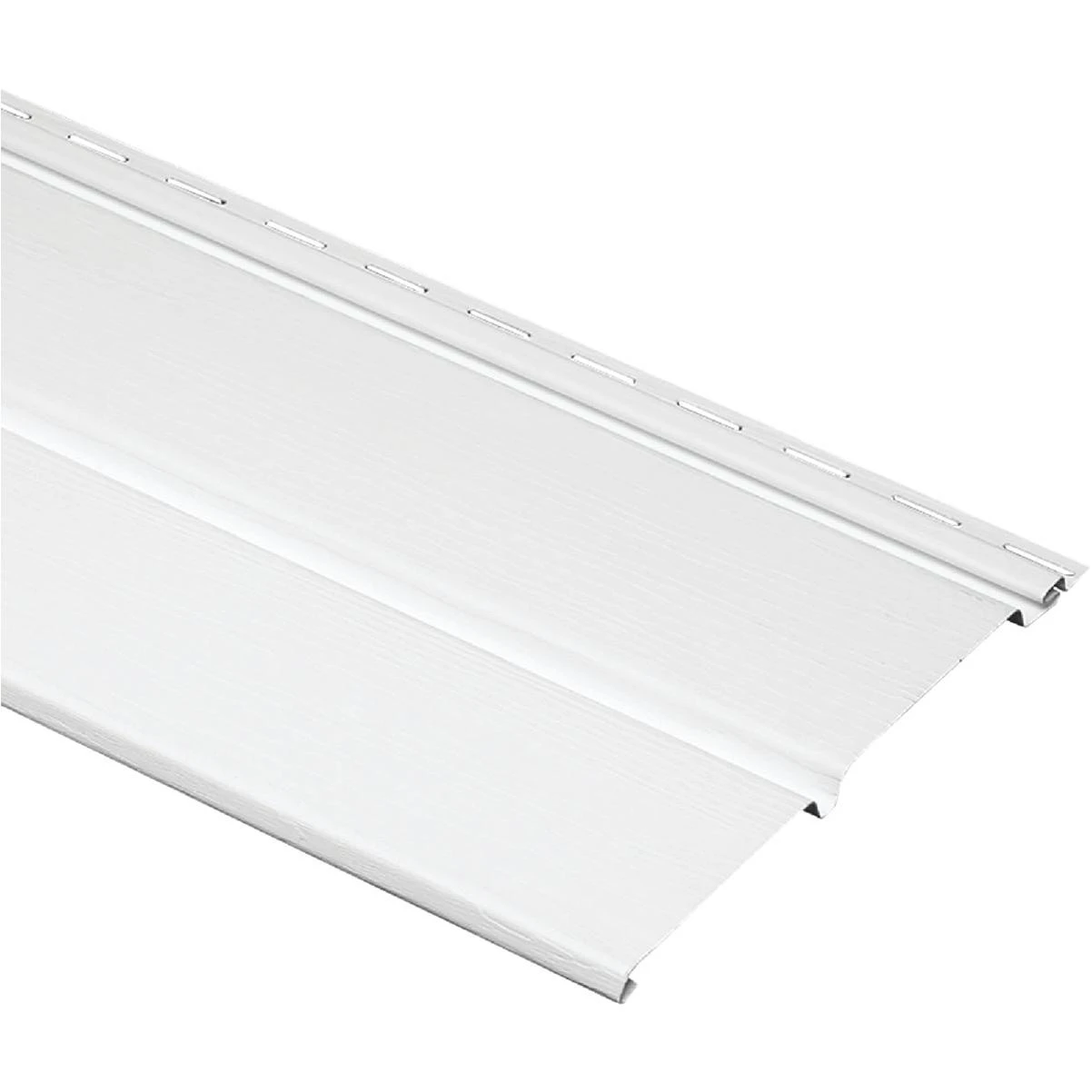 D5 12 Ft. Solid White Standard Vinyl Soffit