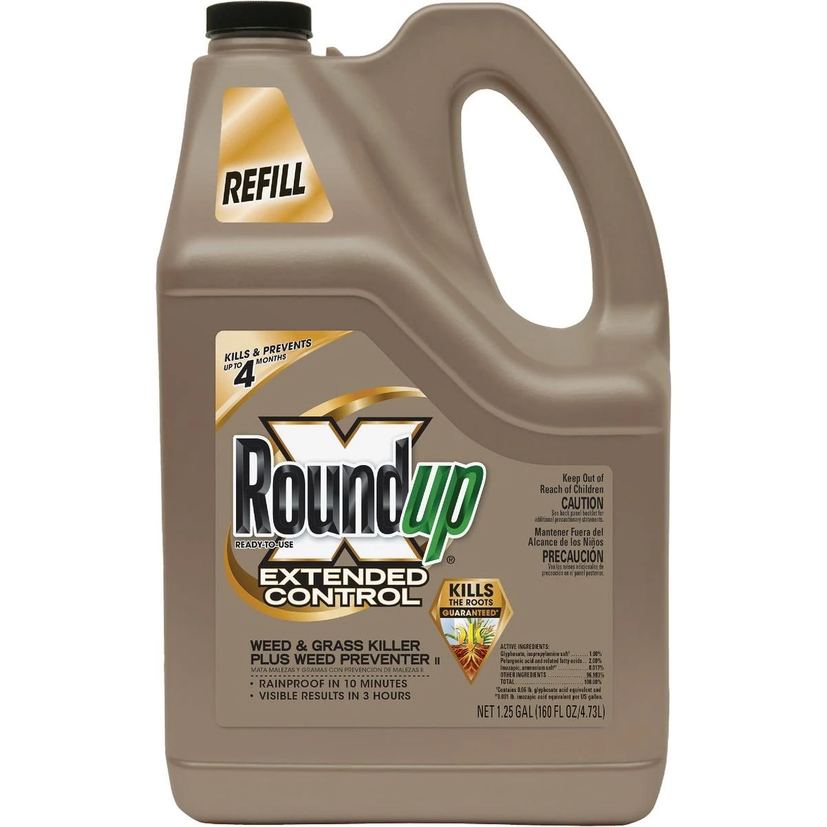 Roundup Extended Control 1-1/4 Gal. Ready-To-Use Weed & Grass Killer Plus Weed Preventer II