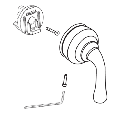 Moen 95626 Chrome  Single handle Kit