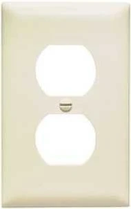Pass & Seymour TradeMaster TP Series TP8LACP10 Wallplate, 4-11/16 in L, 2.937 in W, Standard, 1-Gang, Nylon, Matte