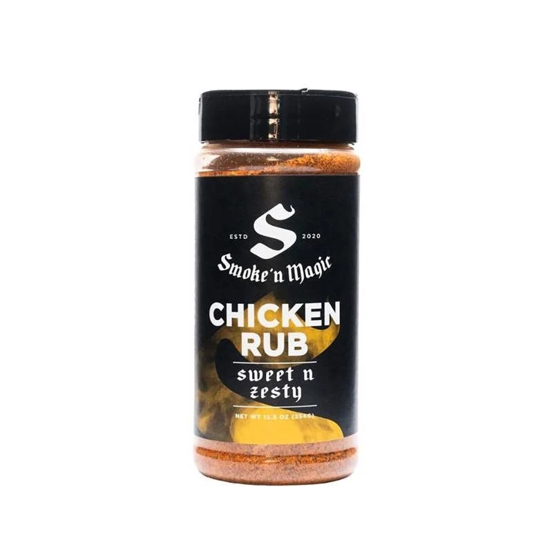 Smoke ’N Magic Sweet & Smoky Pork Rub – 12.6 oz BBQ Seasoning