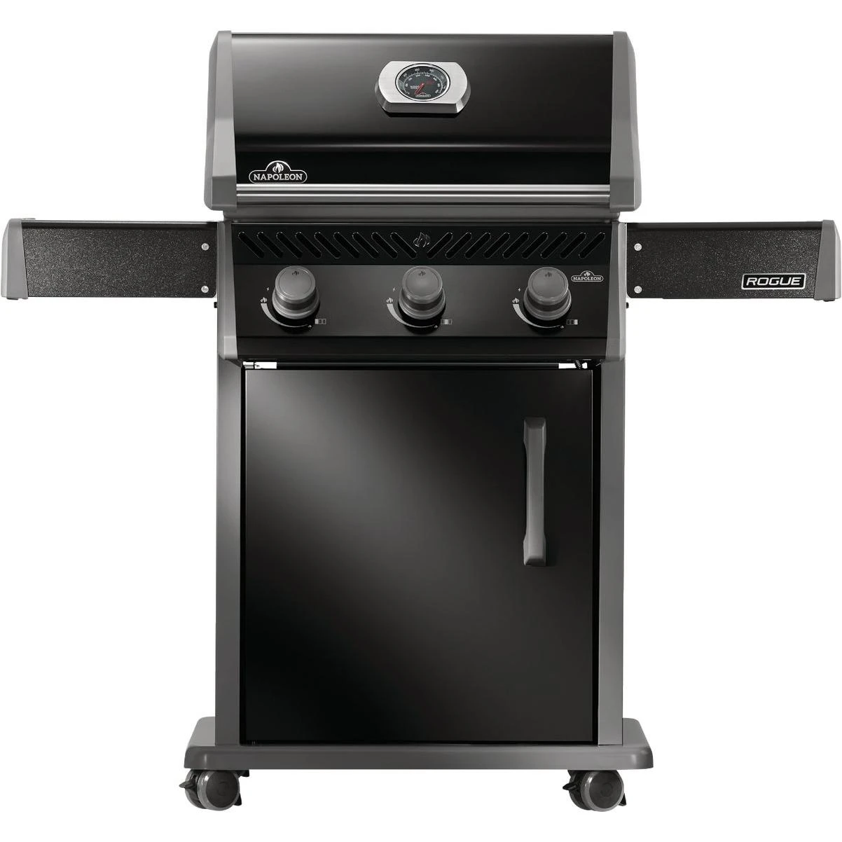 Napoleon Rogue 425 Series 42,000 BTU Natural‑Gas 3‑Burner Grill with Built‑In Smoker