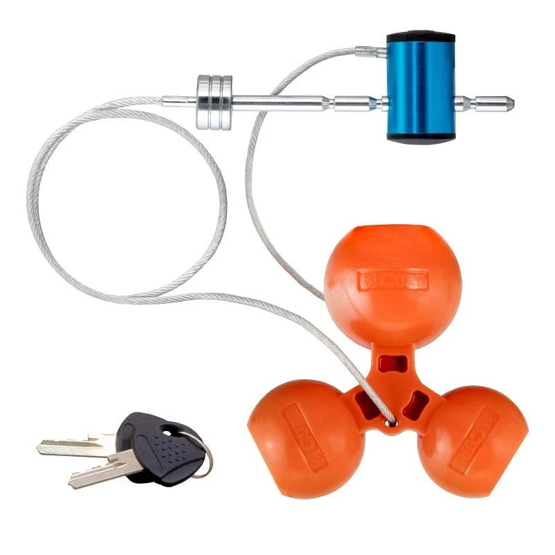 LOCK COUPLR TRLR TRI-BALL UNIV