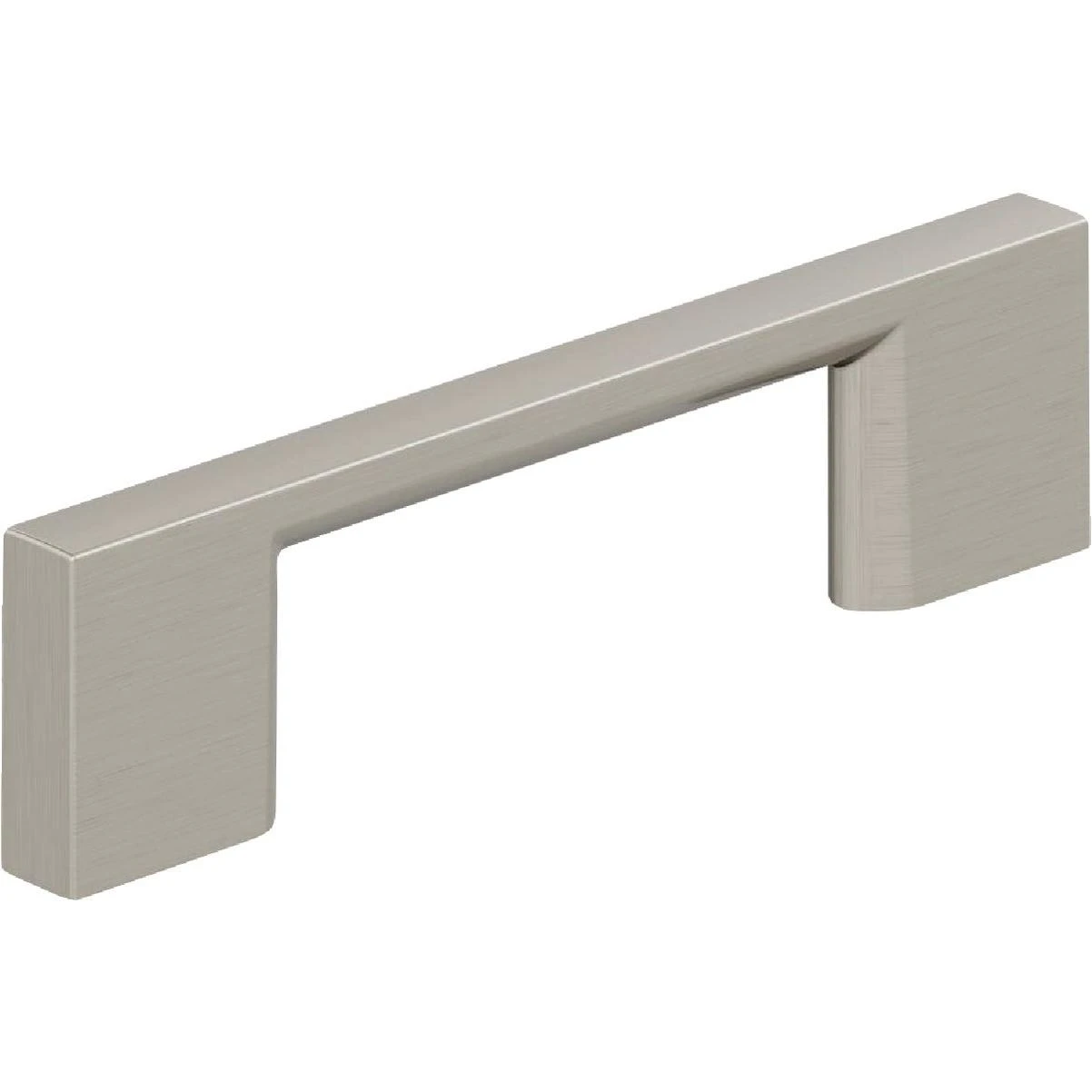 Amerock Cityscape Zinc Cabinet Pull – 3" Length, 5/16" Height, 1‑1/16" Projection