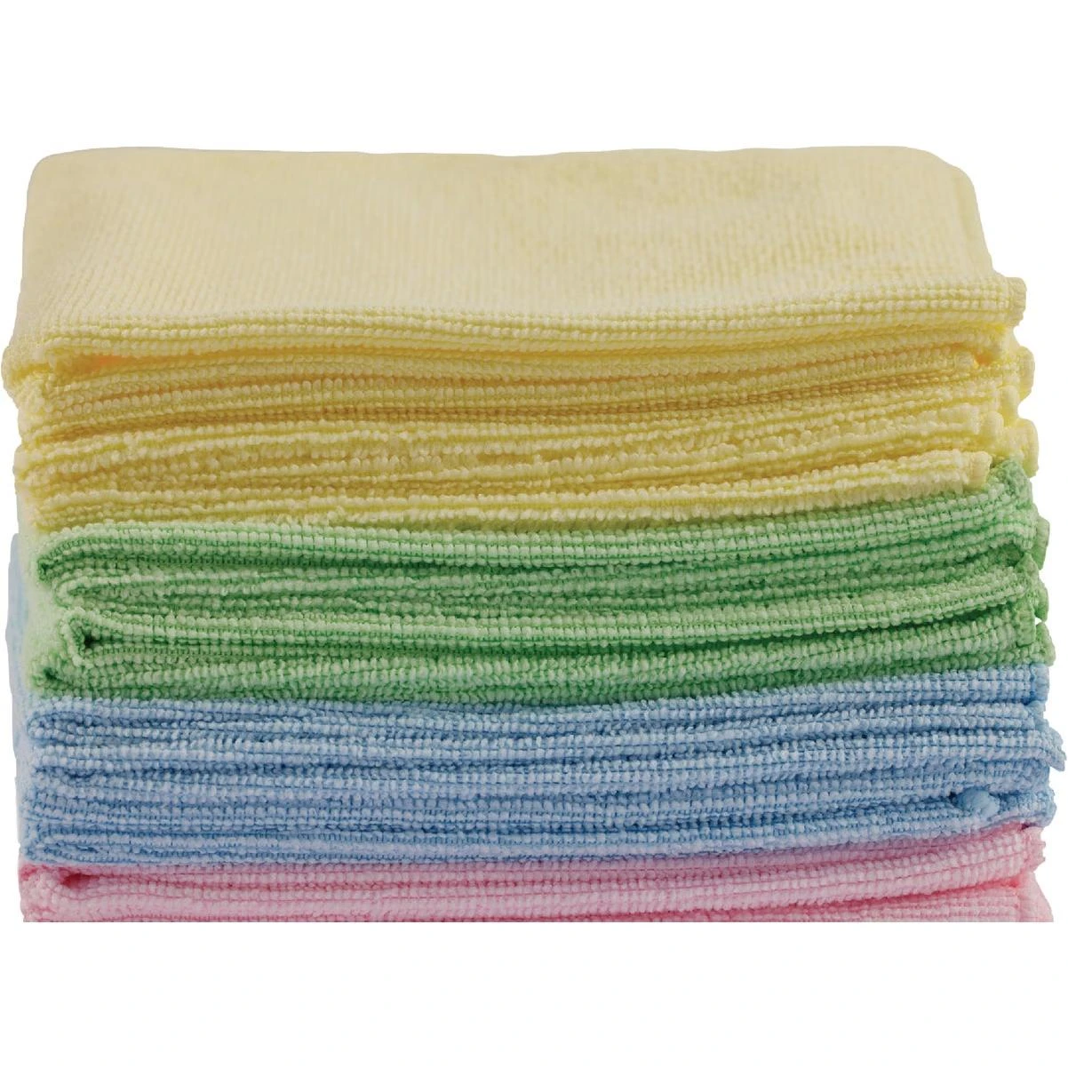 Rubbermaid Light Commercial Microfiber Cleaning Cloth – 16×16 in Multi‑Color