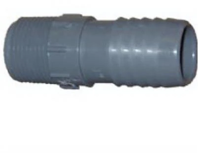 One and a Half Inch by One Inch PVC Male Adapter