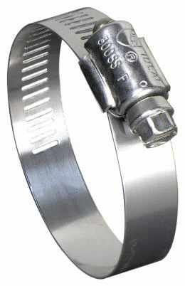 Hose Clamp, Marine Grade, Stainless Steel, 6-1/2 x 8-1/2 In.