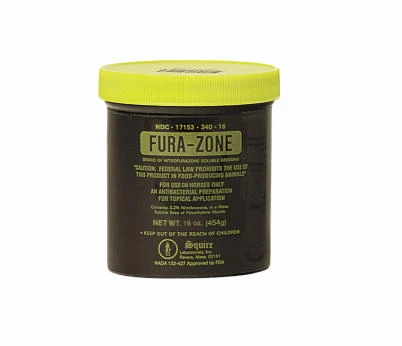 Fura-Zone Equine Nitrofurazone Antibacterial Ointment, 1 Lb.