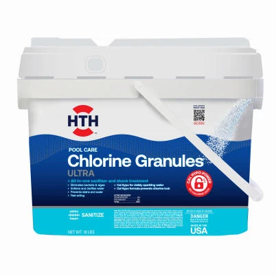 Pool Care Chlorine Granule,18-Lbs.