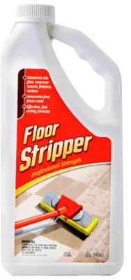 Floor Stripper, 1 Quart - Low Foaming, Odor Freshened Cleaner