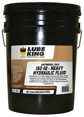 Hydraulic Fluid, AW ISO 68, 5-Gallons