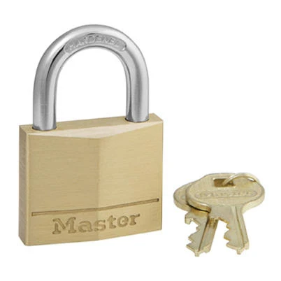 Master Lock Padlock Brass 140D