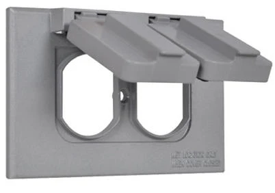 Flip Cover Weatherproof Gray