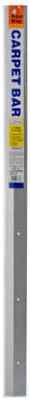 2 x 36-Inch Silver Carpet Bar
