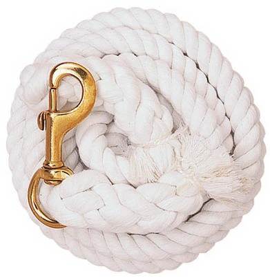 Horse Lead Rope, White, 5/8 In. x 10 Ft.