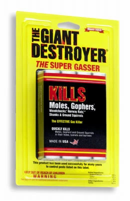 6 Pack Gopher Gasser - Effective Rodent Control Solution