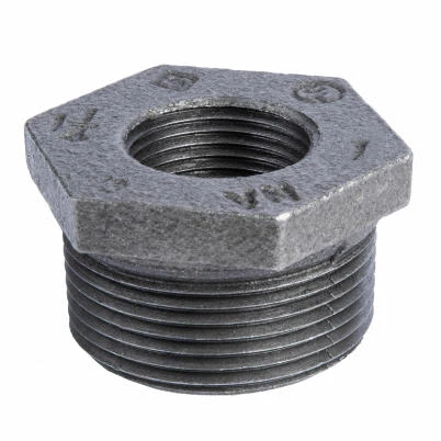 BUSHING HEX 1"X3/4" BLACK