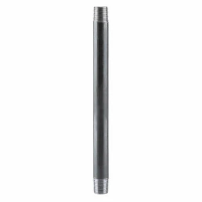 NIPPLE 1/2" X 10" BLACK