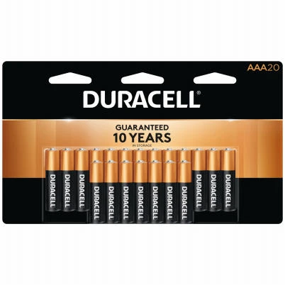 Duralock Batteries, AAA, 20-Pk.