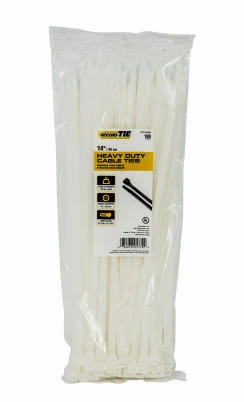 Heavy Duty Cable Tie, 14-In., 100-Pk.