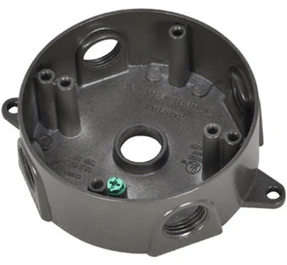 Round WP Box Bronze 5361-2