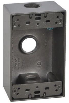 1G Weatherproof Box Bronze