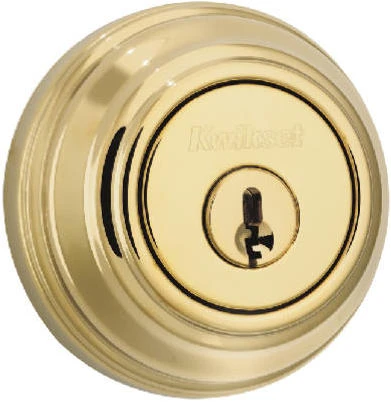 Signature Brass Double Cylinder Deadbolt with SmartKey