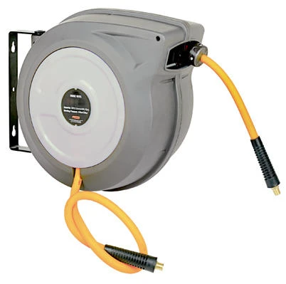 Polymer Hose Reel with 3/8-Inch Diameter Hose, 50-Feet Length