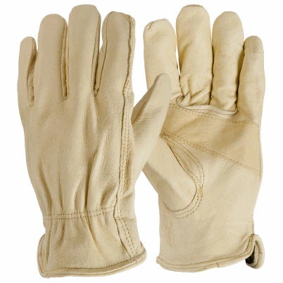 Pigskin Leather Driver Gloves, M
