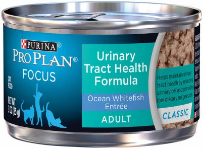 Cat Food, Urinary Tract Health, White Fish, 3 oz.